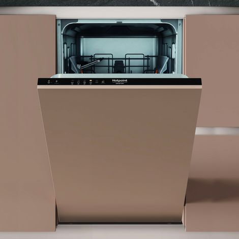 Hotpoint Ariston Lavastoviglie da incasso HA2IE10CS80. Posizionamento dell'apparecchio: A scomparsa totale, Dimensione: Compatta (45 cm), Lunghezza cavo: 1,3 m. Numero di coperti:... - 2AR869991698670