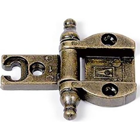 CERNIERA PER MOBILI 35X24MM Ø35 BRONZATA