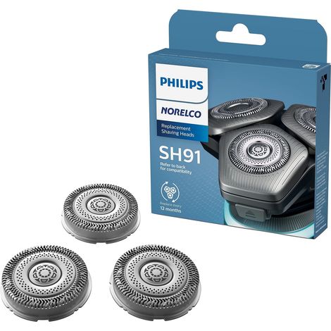 Count (Pack of 1) Electric Shaver SH91/52 Series 9000 Replacement Heads - Count (Pack of 1) Electric Shaver SH91/52 Series 9000 Replacement Heads (1/5)