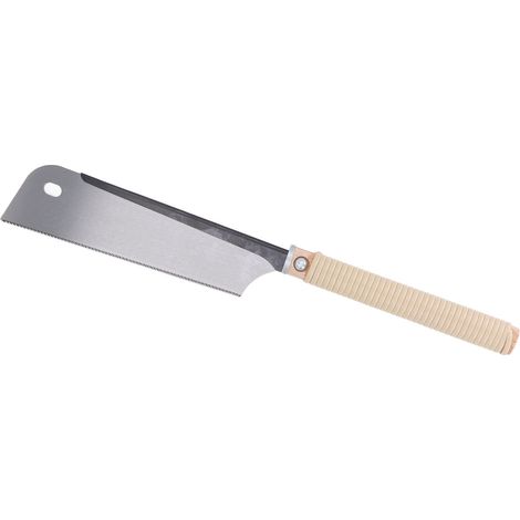Scie à main SK5, lame en acier, manche en bois massif, scie à tirer pour le travail du bois, 17 dents par pouce, outil de coupe à ras (1/5)