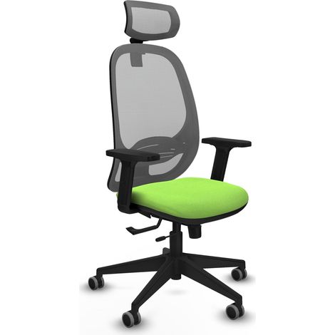 Silla de oficina piqueras y crespo Cilanco negro reposacabezas ajustable (1/2)