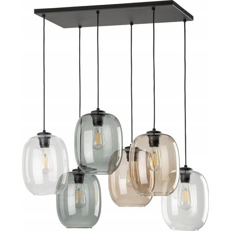 Lámpara colgante tk-lighting 5974 regulable altura dimable (1/3)