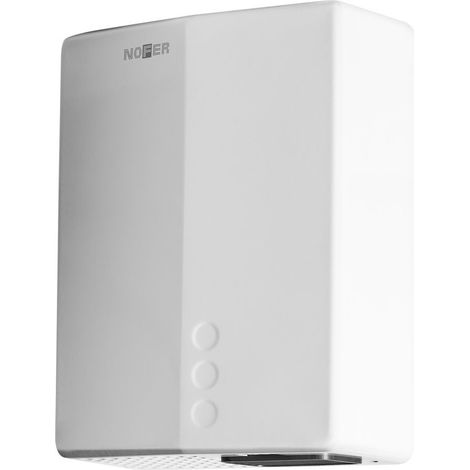 Sèche-mains électrique sans contact BIGFLOW EVO 220-240V, 2050W, 218x284x102mm, blanc (1/2)