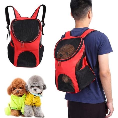 Sac à dos - FUIENKO - Pliable - Rouge - Polyester - 30x25x35cm (1/5)
