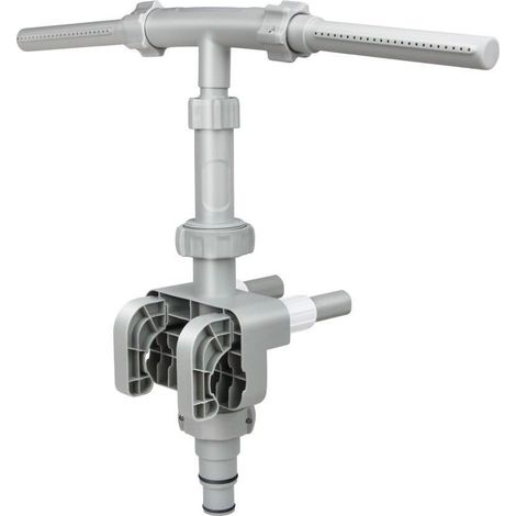 Double Nozzle Pool Fountain Aerator, Adjustable Double Jet Pool Waterfall for Above Ground and In-Ground Pools, 1.5 Inch Return Jet Fitting, Swimming Pool Accessories for (1/5)