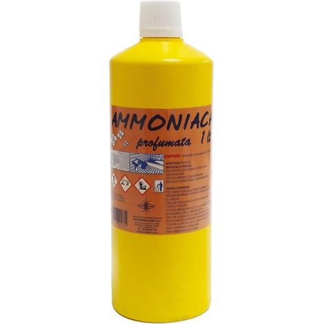 Ammoniaca profumata ideale per pulire, sgrassare e igienizzare le superfici dure, da 1 litro (1/2)