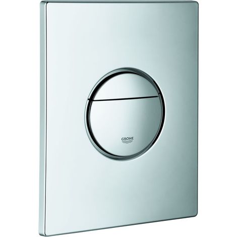 GROHE Abdeckplatte mit Drucktaste 42375, satin graphite (1/2)