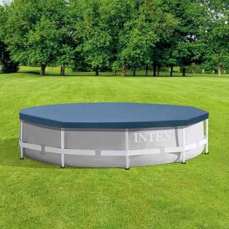 Schutzplane für aufstellbare Pools, 305 cm, dicke staubdichte Abdeckung 305x25 cm, kompatibel mit Modellen 28200 28202 26700 26702-lsw (1/3)