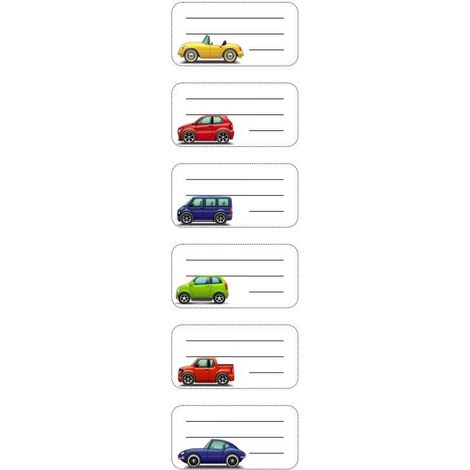 Autocollants pour cahier NSN04