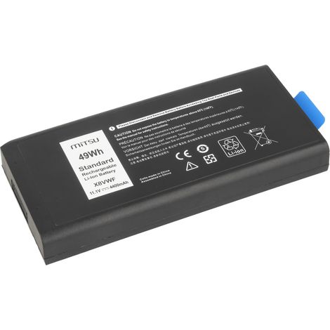Batterie X8VWF pour Dell Latitude 14 Rugged 5404, 5414, 7404, 7414 (1/4)