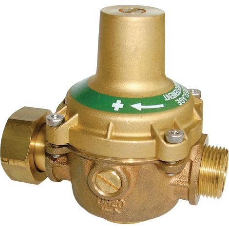 Socla – Réducteur de pression 11 EP femelle/mâle DN 3/4" 20mm – Cuve en bronze – Pression réglable 1 à 5,5 bar – Débit élevé et stable