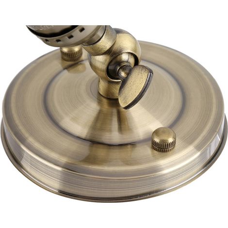 Vintage-Wandleuchte mit E27-Fassung und Schalter, 220 V, Bronze, für Wohnzwecke und Dekoration. (1/5)