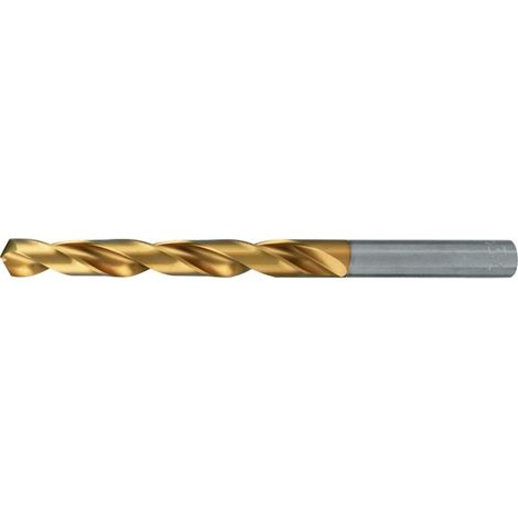 Broca helicoidal DIN 338 tipo N D.3.2mm HSS perfil cerrado TiN vástago corto PROMAT (Por 10)