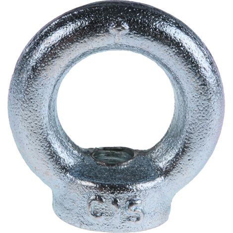 Rs Pro – Anneau de levage en acier au carbone – Charge 0.23t – Diamètre 45 mm – Filetage M10 – Plaqué zinc pour résistance à la corrosion