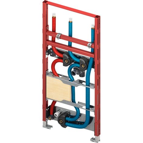 TECEprofil Waschtischmodul asym. Montage f. Durchlauferh. und Wascht., BH 1120mm (1/3)