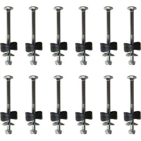 Pack de de 1 Accessoires pour Trampoline pour Piquets de Trampolines Entretoises de , XU,Trampoline vis pour Fixation du Trampoline Convient pour Grand Trampoline et Petit Trampoline - KZQ (1/4)
