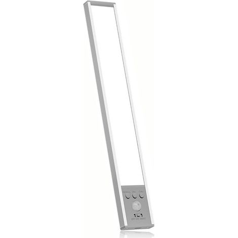 Lampe LED intelligente avec capteur de mouvement, s’allume automatiquement à l’approche d’une personne, rechargeable par USB, lampe d’ambiance et veilleuse, 40 cm – 1800 lm deng ALOVEZ (1/4)