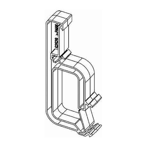 BTI94000AGC DIN-Schienenringe für horizontales Kabelmanagement