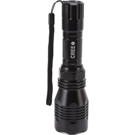 Lampe Torche LED Puissante 300m, Lumière Blanche Haute Luminosité pour Randonnée et Chasse (1/5)
