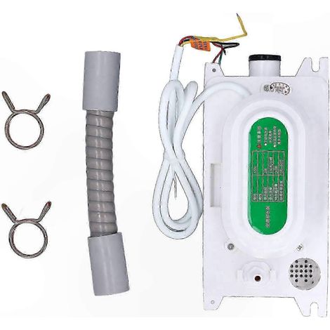 Pompe à condensats haute capacité compatible avec les systèmes CVC, dispositif de drainage du déshumidificateur de 100 L/heure, avec récepteur de liquide de 500 ml, compatible avec une tension univers (1/5)