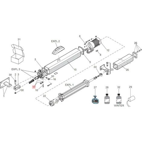 FAAC 7110015 Tappo Per Motore 400 402 422 760 746 844 S800 S700 Ricambio (1/3)