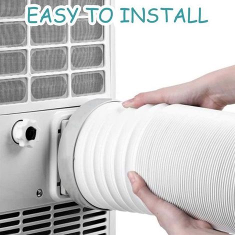 Connecteur Tuyau Climatiseur - ABS Robuste - Pour Climatiseur Mobile - 15 x 15 x 3,3 cm - 1 Pièce (1/5)