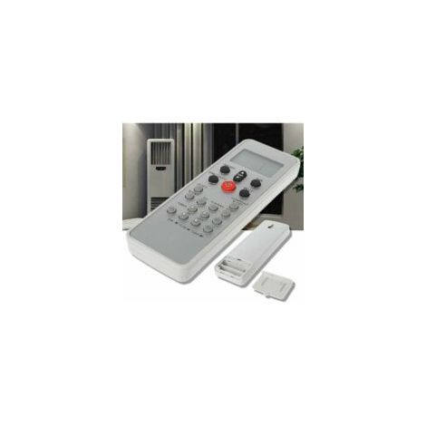 Remitente – Control remoto para aire acondicionado Toshiba WH-L03SE – Material ABS – Funciona con 2 pilas AAA – Bajo consumo de energía – Crezuo