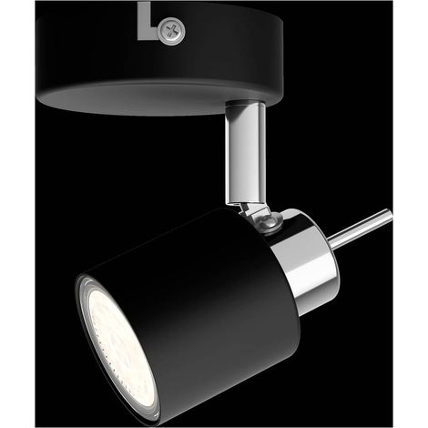 Philips Meranti 8719514465374 Spot de plafond GU10 noir Y952653 (1/3)