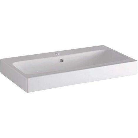 Geberit iCon lavabo sobre encimera con agujero para grifo, (1/3)