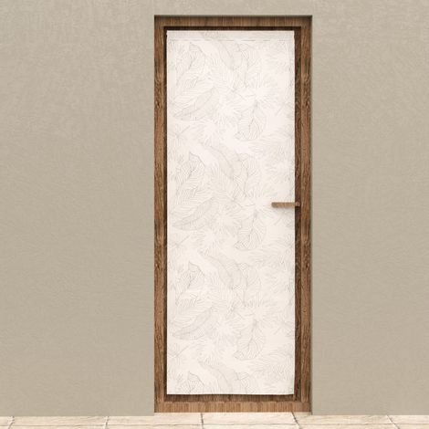 Voilage porte-fenêtre 70x200 cm CELIA taupe, par Soleil d'Ocre