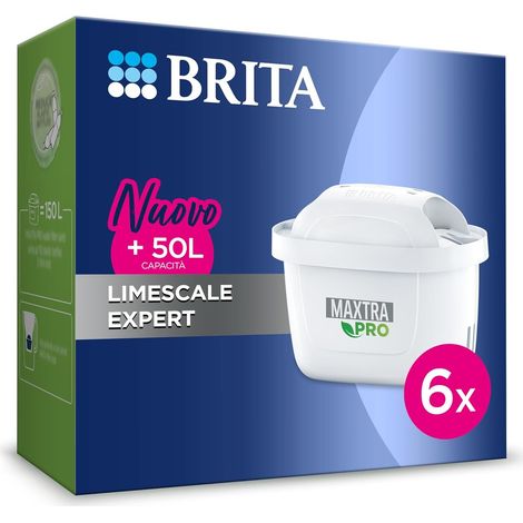 Brita Maxtra Pro 6 filters LIMESCALE EXPERT 4006387121983 Cartuccia filtro Bianco