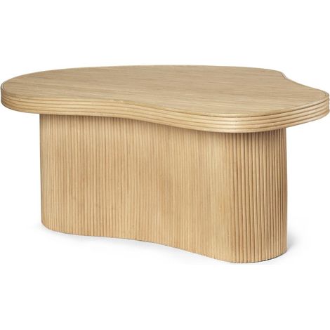 ferm-living Isola table basse naturel 100 cm