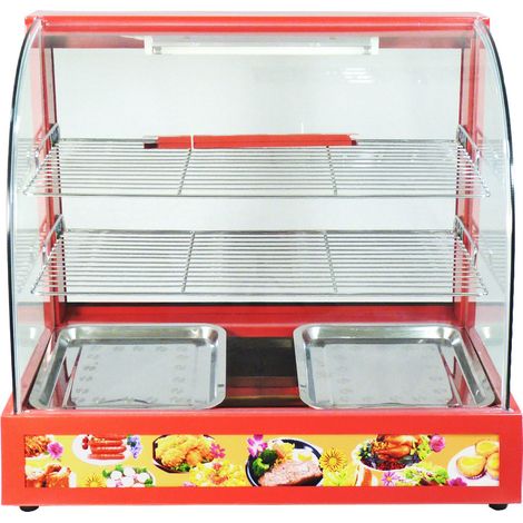 Kukoo - Vitrine Chauffe-Plats Électrique 60cm
