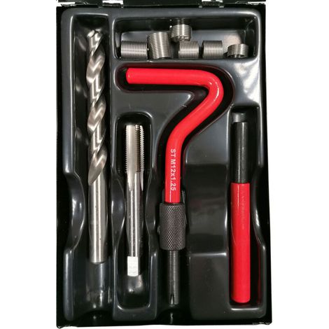 Kit de roscas insertadas m 12 x 125 tipo helicoil