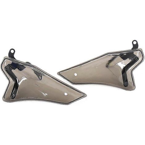 Déflecteurs latéraux de vent pour pare-brise avant de moto Yamaha MT-07 Tracer 700 GT 2016-2021 (2020) - Marron (1/5)