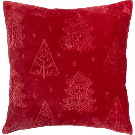 COJÍN EMB ABETO ROJO 45X45 - Feeric lights & christmas (1/4)