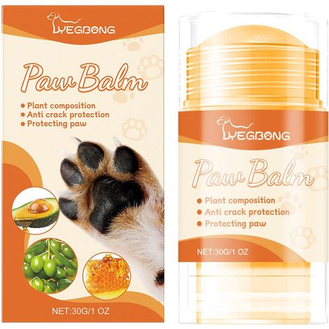Baume pour coussinets de chats et de chiens, hydratant et nourrissant – 30 g -- BIEMMEDUE (1/5)