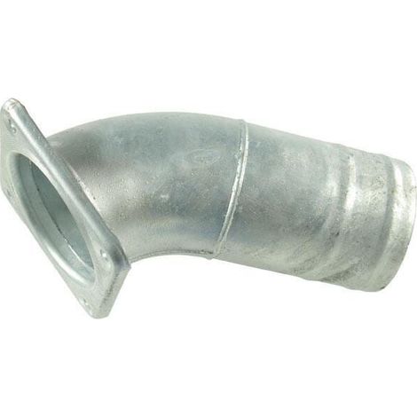 Codo a 45掳 con brida y terminal manguera 6" UNIVERSAL 6304045Z