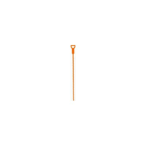 Outil nettoyage canalisations – Déboucheur cheveux – Extracteur pour siphon douche – Orange (1/5)