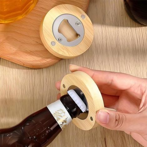 apribottiglie magnetici, apribottiglie 2 in 1 per birra da frigorifero, adesivo decorativo per frigorifero per la casa (1/4)