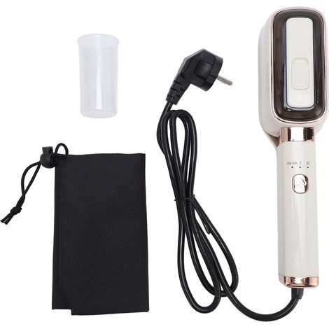 Eosnow Fer à vapeur de voyage combiné, Mini Portable, humide et sec, 2 utilisations, 1000W pour vêtements, chaleur rapide 15S, poignée rabattable à 180 °, prise ue, 220V (1/5)