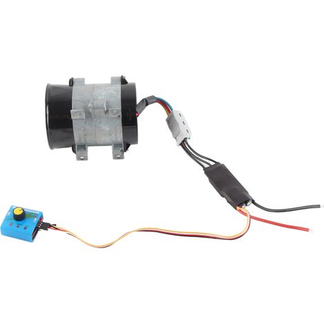 12V 380W Drehzahlregulierbarer elektrischer Turbo-Lufteinlasslüfter für Autos