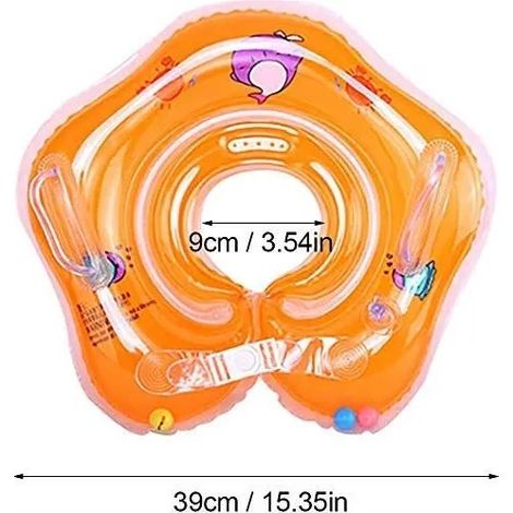 Bouée bébé - Anneau de natation nouveau-né collier flottant gonflable jouet de piscine pour bébé 0-3 ans-A3 (1/4)