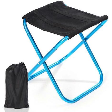 Klapphocker, leichter Klapphocker für U-Bahn, Reisen, Picknick, Camping, Angeln, Grillen, Transportstuhl