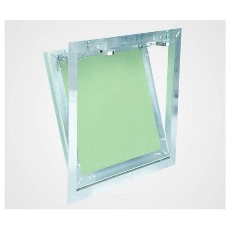 Trappe de visite F3 en aluminium pour carrelage 12,5mm 40x40cm