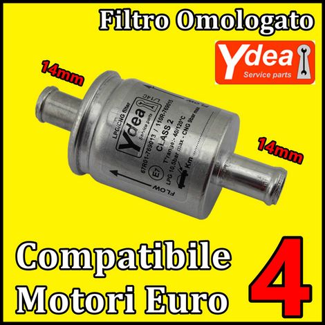 Filtro gpl omologato compatibile motori euro 4