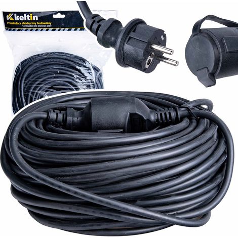 Cable de extensión eléctrico para construcción de 50 m IP44 (5) (1/5)