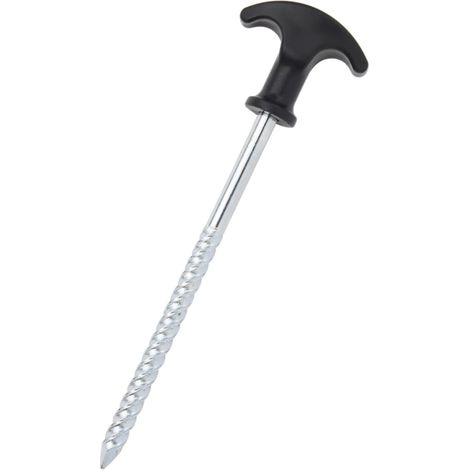 Piquets de tente 24 pcs 17 cm Ø7 mm acier galvanisé (1/5)