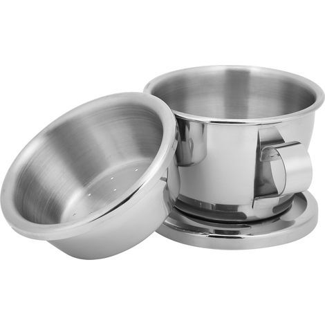 Tasse Portative de Filtre D'égouttement de café D'acier Inoxydable pour L'usage Extérieur de Maison de Bureau (1/5)