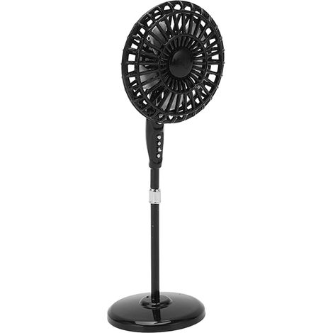 Ventilateur sur pied pour maison de poupée, échelle 1:12, design rétro, miniature, mobilier (1/5)